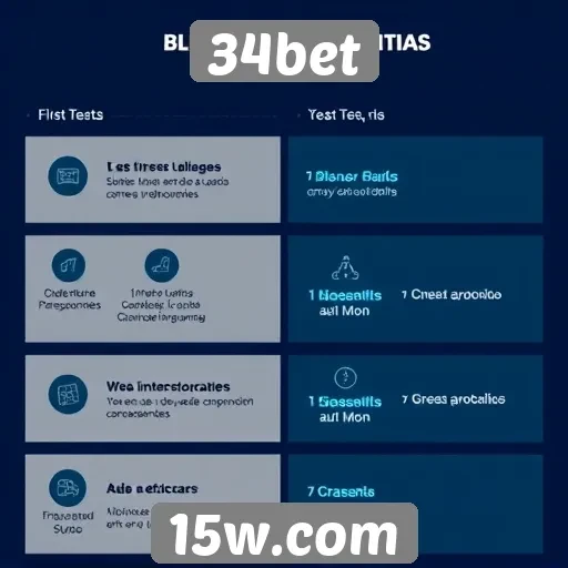 Análise das funcionalidades disponíveis no 34bet