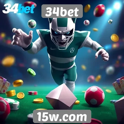 Variedade de jogos disponíveis no 34bet